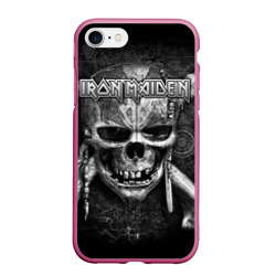 Чехол для iPhone 7/8 матовый Iron Maiden Айрон майден