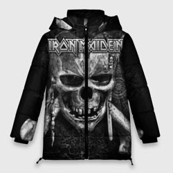 Женская зимняя куртка Oversize Iron Maiden Айрон майден