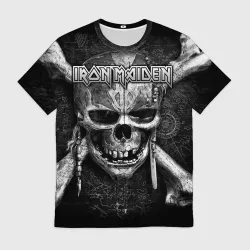 Мужская футболка 3D Iron Maiden Айрон майден