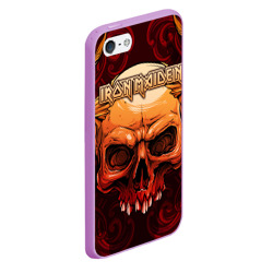 Чехол для iPhone 5/5S матовый Iron Maiden - фото 2