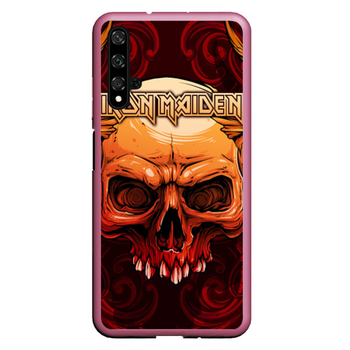 Чехол для Honor 20 Iron Maiden, цвет малиновый