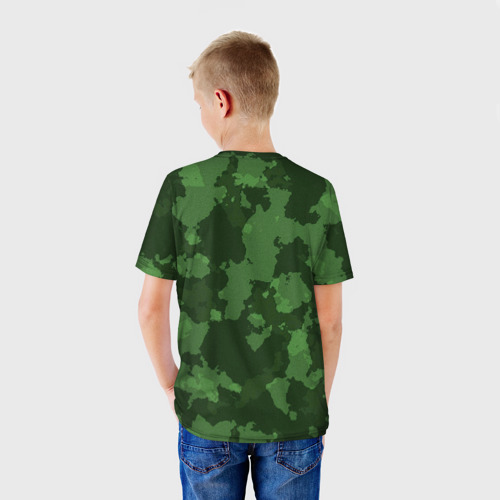Детская футболка 3D Пограничные Войска, цвет 3D печать - фото 4