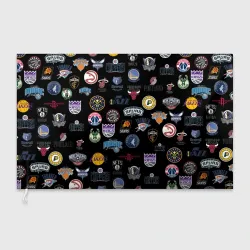 Флаг 3D NBA Pattern