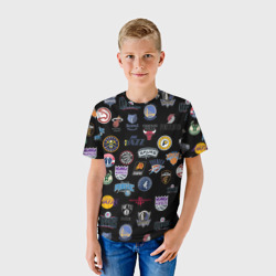 Детская футболка 3D NBA Pattern - фото 2
