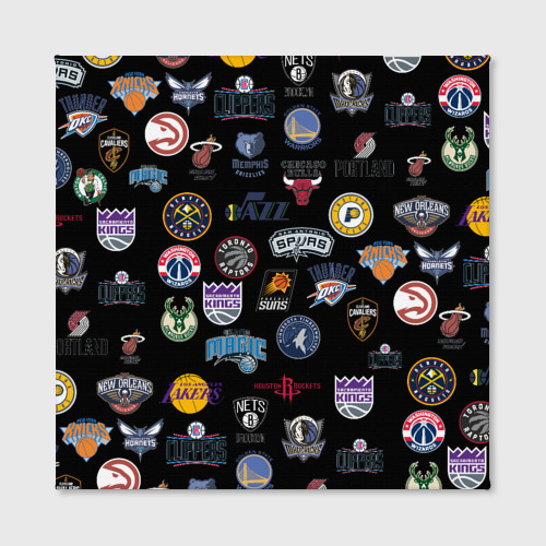 Холст квадратный NBA Pattern - фото 2