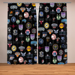 Фотошторы NBA Pattern