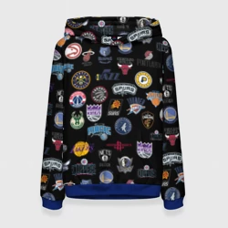 Женская толстовка 3D NBA Pattern