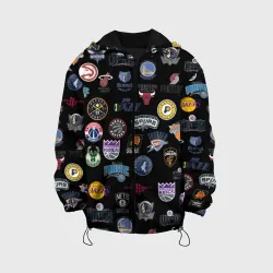 Детская куртка 3D NBA Pattern