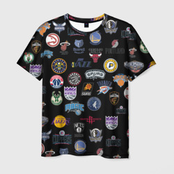 Мужская футболка 3D NBA Pattern