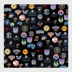 NBA Pattern – Магнитный плакат 3x3 с принтом купить