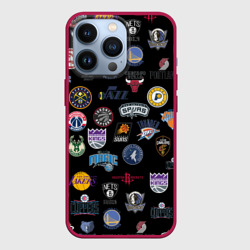 Чехол для iPhone 13 Pro NBA Pattern