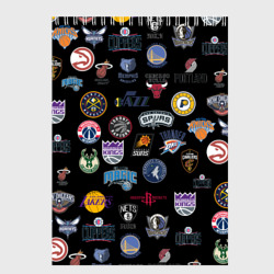 Скетчбук NBA Pattern