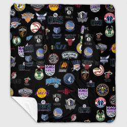 Плед с рукавами NBA Pattern