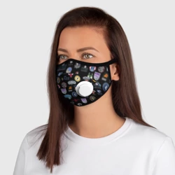 Маска из неопрена NBA Pattern - фото 2