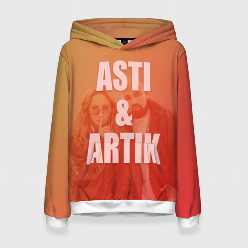 Женская толстовка 3D Artik & Asti