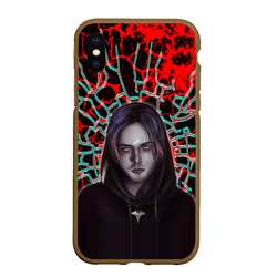 Чехол для iPhone XS Max матовый Pyrokinesis