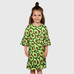Детское платье 3D Авокадо - фото 2