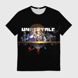 Мужская футболка 3D Undertale