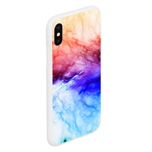 Чехол для iPhone XS Max матовый ГРОЗОВЫЕ ВОРОТА, цвет белый - фото 3