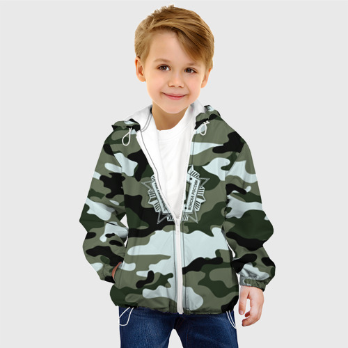 Детская куртка 3D Пограничные Войска, цвет белый - фото 3
