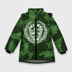 Зимняя куртка для девочек 3D Пограничные Войска