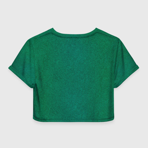 Женская футболка Crop-top 3D Отличник погранвойск, цвет 3D печать - фото 2