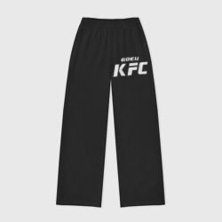 Женские брюки oversize без начеса хлопок Боец KFC