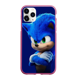 Чехол для iPhone 11 Pro Max матовый SONIC