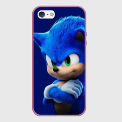 Чехол для iPhone 5/5S матовый SONIC