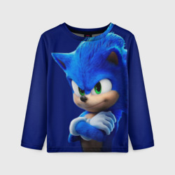 Детский лонгслив 3D SONIC