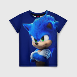 Sonic – Детская футболка 3D с принтом купить со скидкой в -33%