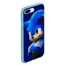 Чехол для iPhone 7Plus/8 Plus матовый Sonic - фото 2