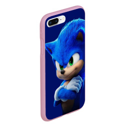 Чехол для iPhone 7Plus/8 Plus матовый Sonic - фото 2