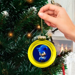 Ёлочный шар стеклянный/пластиковый SONIC - фото 2