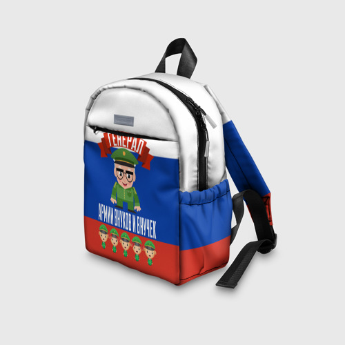 Детский рюкзак 3D Генерал Армии Внуков и Внучек - фото 5