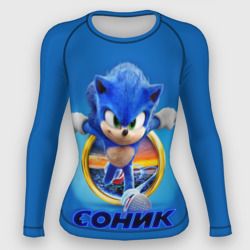 Женский рашгард 3D Sonic