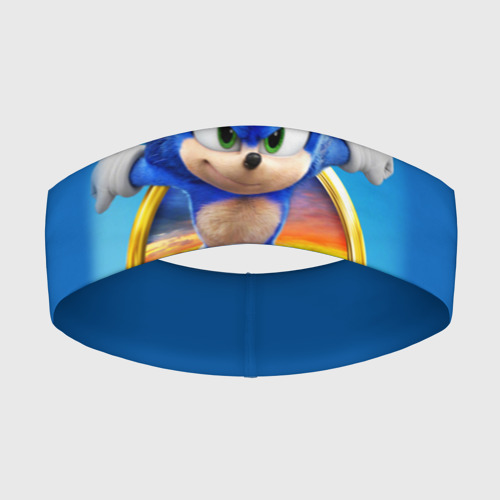 Повязка на голову 3D Sonic