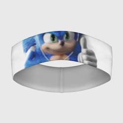 Повязка на голову 3D Sonic