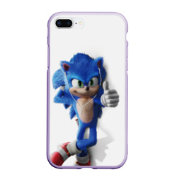 Чехол для iPhone 7Plus/8 Plus матовый Sonic