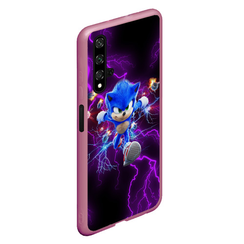 Чехол для Honor 20 Sonic, цвет малиновый - фото 3