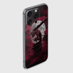 Чехол для iPhone 15 Pro силиконовый с защитой камеры Berserk Берсерк - фото 2