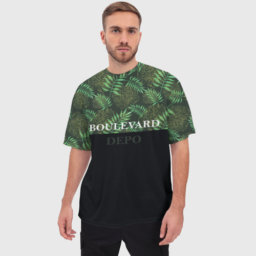 Мужская футболка oversize 3D Boulevard Depo, цвет 3D печать - фото 3