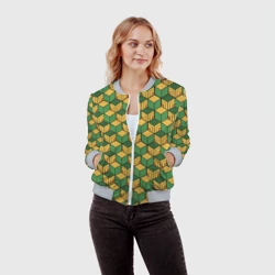 Женский бомбер 3D Гию Томиока Giuy Tomioka - фото 2