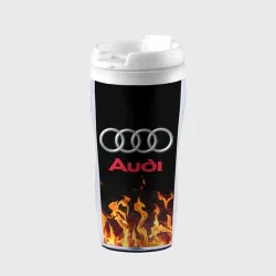 Термокружка-непроливайка Audi огонь