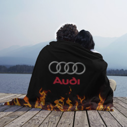Плед 3D Audi огонь - фото 2