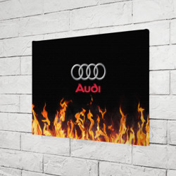 Холст прямоугольный Audi огонь - фото 2