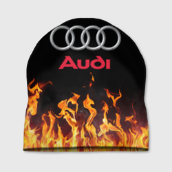 Шапка 3D Audi огонь