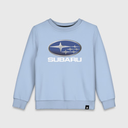 Детский свитшот хлопок Subaru logo Субару лого