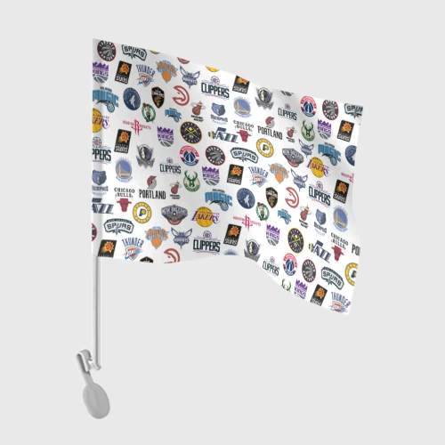 Флаг для автомобиля NBA Pattern