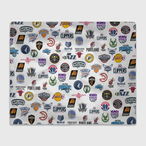 Плед 3D NBA Pattern